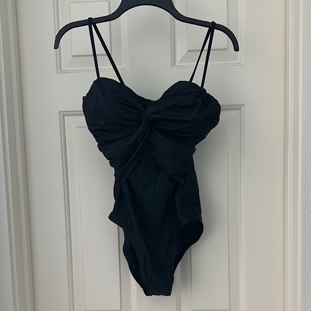J. Crew Black Women's One Piece Swimsuit